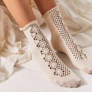 Free People Rubies Crochet Sock